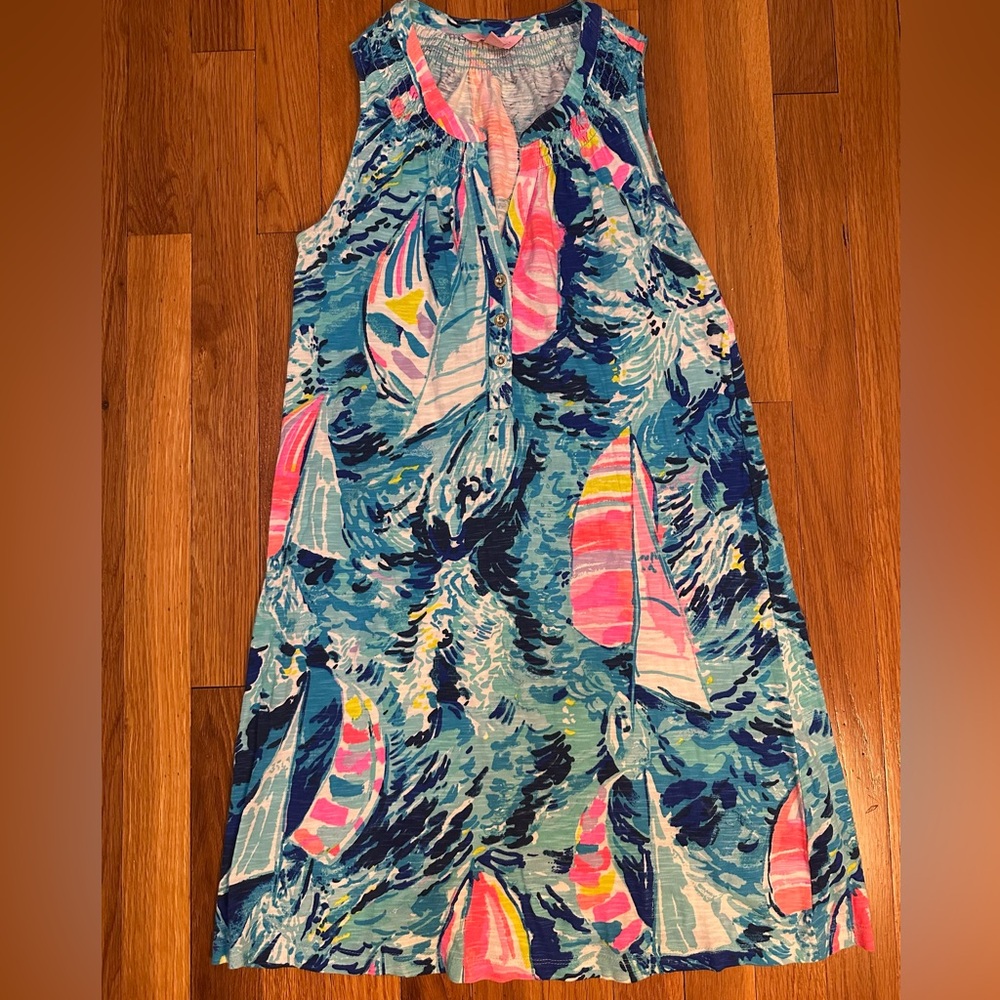 Lilly Pulitzer boat print dress size XS